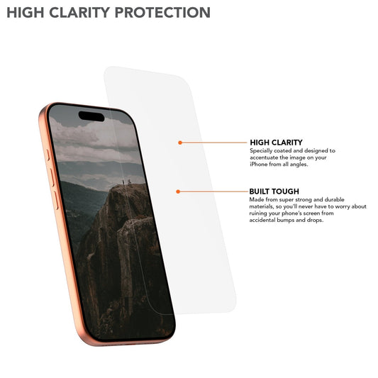 iPhone 17 Pro Tempered Glass Screen Protector