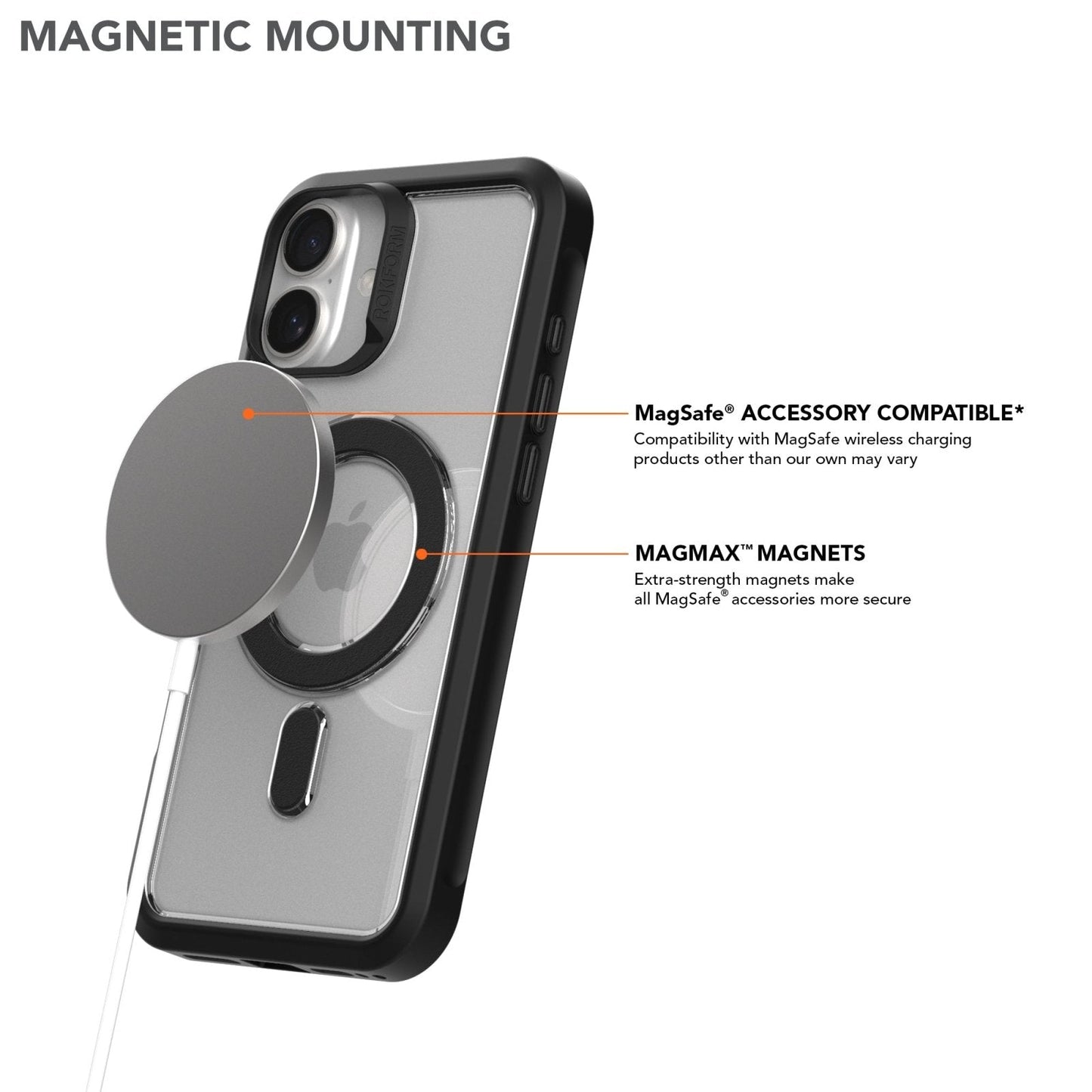 iPhone 16 Plus Slim Magnetic Case
