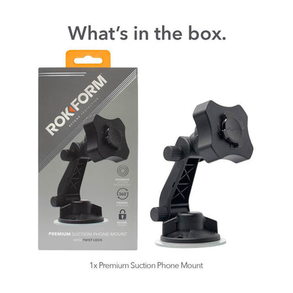 RokLock® Windshield Suction Mount