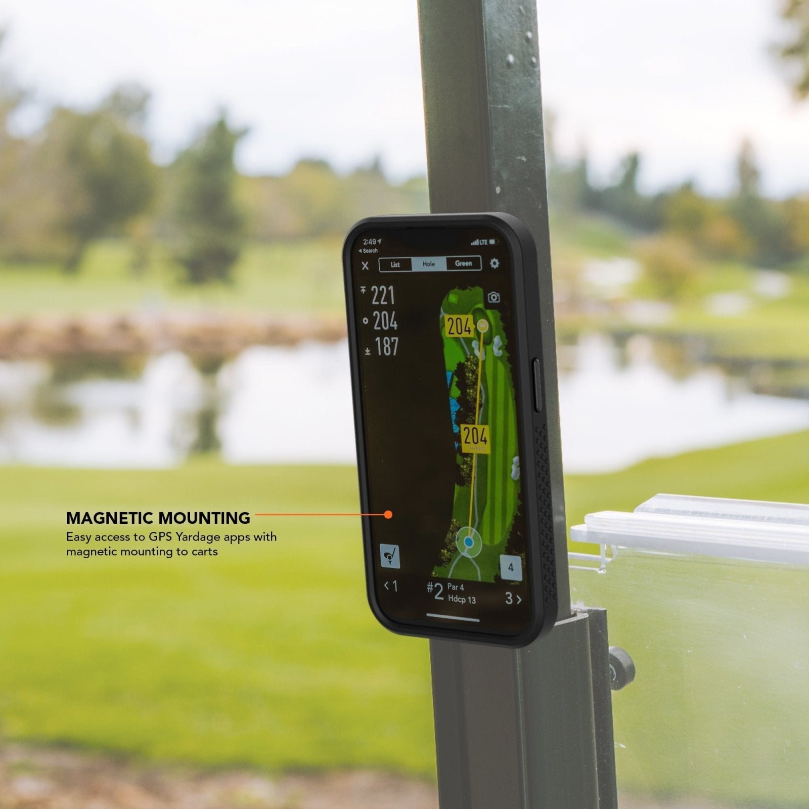 iPhone 15 Pro | Eagle 3™ Magnetic Golf Clear Phone Case