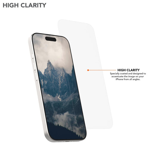 iPhone 16 Plus Tempered Glass Screen Protector